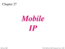 Lecture TCP-IP protocol suite - Chapter 27: Mobile IP