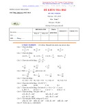 Bộ đề kiểm tra học kì I môn Toán 7 năm học 2011-2012