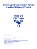 Phác đồ cải thiện điều trị TIP 37: Điều trị lạm dụng chất gây nghiện cho người nhiễm HIV/AIDS