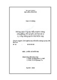 Luận án Tiến sĩ Triết học: Nâng cao năng lực đấu tranh tư tưởng của giảng viên lý luận chính trị ở các nhà trường quân đội hiện nay