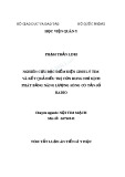 Tóm tắt Luận án Tiến sĩ Y học: Nghiên cứu đặc điểm điện sinh lý tim và kết quả điều trị cơn rung nhĩ kịch phát bằng năng lượng sóng có tần số radio