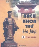 Khám phá bách khoa thư Hà Nội (Tập 4: Pháp luật): Phần