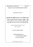 Luận án Tiến sĩ Y học: Đánh giá hiệu quả cắt chọn lọc thần kinh chày trong điều trị di chứng co cứng cơ chi dưới