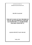 Luận án Tiến sĩ Kỹ thuật hóa học: Tổng hợp và khảo sát đặc tính điện hoá của vật liệu oxit mangan có chứa kim loại chuyển tiếp Fe, Co, Ni định hướng ứng dụng trong siêu tụ