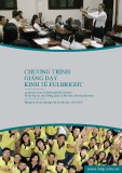 Chương trình giảng dạy kinh tế Fulbright - Thông tin về các chương trình và môn học 2014-2016