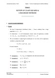 Lecture Advanced Econometrics (Part II) - Chapter 1: Review of least squares & likelihood methods