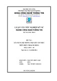 Luận văn tốt nghiệp Kỹ sư: Xây dựng hệ thống trợ giúp ẩm thực trên điện thoại di động