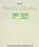 Tìm hiểu về thơ Nicôla Ghiden: Phần 2