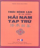 Sử liệu về Thái Đình Lan và tác phẩm Hải Nam Tạp Trứ: Phần 1