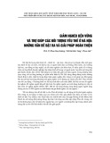 Giảm nghèo bền vững và trợ giúp các đối tượng yếu thế ở Hà Nội: Những vấn đề