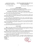 Quyết định số: 392/QĐ-SGDĐT