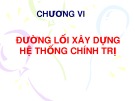 Bài giảng Đường lối cách mạng của Đảng cộng sản Việt Nam: Chương I - Nguyễn Đinh Quốc Cường