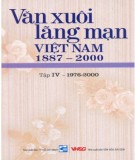 Khám phá Văn xuôi lãng mạn Việt Nam 1887-2000 (Tập IV - 1976-2000): Phần 1