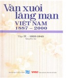 Khám phá Văn xuôi lãng mạn Việt Nam 1887-2000 (Tập II - 1933-1945: Quyển 3): Phần 1