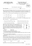 Đề thi thử Đại học lần 4 môn Vật Lý năm 2014 (Mã đề thi 357) - Trường THPT chuyên KHTN