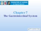 Lecture Foundations of nursing: An integrated approach: Chapter 7 - Cliff Evans, Emma Tippins