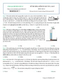 Đề thi rèn luyện tư duy vip 2, 2015 môn Vật lý (Mã đề thi 197)