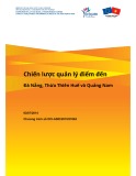 Chiến lược quản lý điểm đến: Đà Nẵng, Thừa Thiên Huế và Quảng Nam