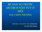 Bài giảng Bể sàn sọ trước dò dịch não tủy ở mũi sau chấn thương - Phùng Văn Đức