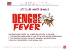 Bài giảng Sốt xuất huyết dengue - ThS. BS Nguyễn Phúc Học