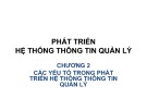 Bài giảng Phát triển hệ thống thông tin quản lý: Chương 2 - Nguyễn Hoàng Ân