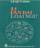 Tìm hiểu về Vân đài loại ngữ (Tập 3): Phần 1