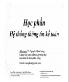 Bài giảng Hệ thống thông tin kế toán: Chương 3 - TS. Nguyễn Hữu Cường