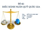 Bài thuyết trình: Điều hành ngân quỹ quốc gia