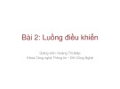 Bài giảng Lập trình nâng cao: Bài 2 - Hoàng Thị Điệp