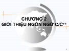 Bài giảng Kỹ thuật lập trình cơ bản: Chương 2 - ThS. Phạm Đào Minh Vũ