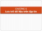 Bài giảng Kỹ thuật lập trình nâng cao: Chương 6 - ThS. Phạm Đào Minh Vũ