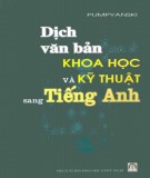 Luyện tập dịch văn bản khoa học và kỹ thuật sang tiếng Anh: Phần 2