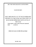 Tóm tắt Luận án Tiến sỹ Luật học: Thực hiện pháp luật về trách nhiệm bồi thường của nhà nước do công chức cơ quan hành chính Nhà nước gây ra ở Việt Nam