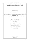 Luận án Tiến sĩ Kinh tế: Mối quan hệ giữa lạm phát và tỷ giá hối đoái trong nền kinh tế Việt Nam