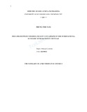The summary of a Phd thesis in economics: The link between tourism and low cost airline in the international economic integration in Viet Nam