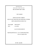 Luận án Tiến sĩ Kinh tế: Chính sách công nghiệp ở một số nước thành viên Liên minh Châu Âu trong những thập niên đầu thế kỷ XXI