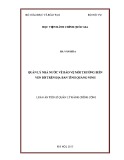 Luận án Tiến sĩ Quản lý hành chính công: Quản lý nhà nước về bảo vệ môi trường biển ven bờ trên địa bàn tỉnh Quảng Ninh