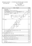 Đáp án Đề thi Trung học phổ thông Quốc gia năm 2015 môn Toán