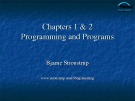 Lecture Programming principles and practice using C++: Chapter 1, 2 - Bjarne Stroustrup