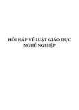 Sổ tay hỏi đáp về Luật Giáo dục nghề nghiệp