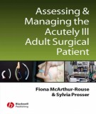 Assessing and managing the acutely ill adult surgical patient: Part 1