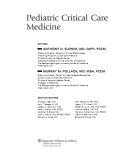 Pediatric critical care medicine: Part 2