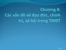 Bài giảng Thương mại điện tử: Chương 8 - ThS. Trương Việt Phương