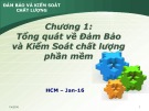 Bài giảng Đảm bảo và kiểm soát chất lượng phần mềm: Chương 1 - Nguyễn Mạnh Tuấn