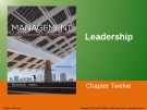 Lecture Management: Leading and collaborating in a competitive world (10/e) – Chapter 12