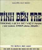 Giới thiệu về tỉnh Bến Tre trong lịch sử Việt Nam (Từ năm 1957 đến 1945): Phần 1