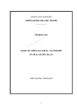 Luận văn Thạc sĩ Khoa học: Nghiên cứu tương quan bồi tụ - xói lở bờ biển từ cửa Ba Lạt đến cửa Đáy