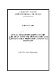 Luận văn Thạc sĩ Khoa học: Đánh giá tổng hợp tổn thương ven biển quận Hải An - thành phố Hải Phòng nhằm định hướng quy hoạch sử dụng hợp lý tài nguyên thiên nhiên