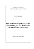 Luận văn Thạc sĩ Khoa học: Phức chất đa nhân của đất hiếm và kim loại chuyển tiếp với một số phối tử hữu cơ đa càng