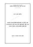 Luận văn Thạc sĩ Khoa học: Nghiên cứu sự biến đổi một vài thông số tâm sinh lý của sinh viên miền Bắc Việt Nam trong phòng thí nghiệm nhiệt ẩm